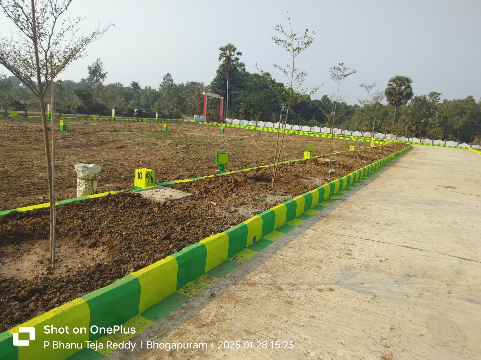 MLA Township Bhogapuram — internal roads and curbs