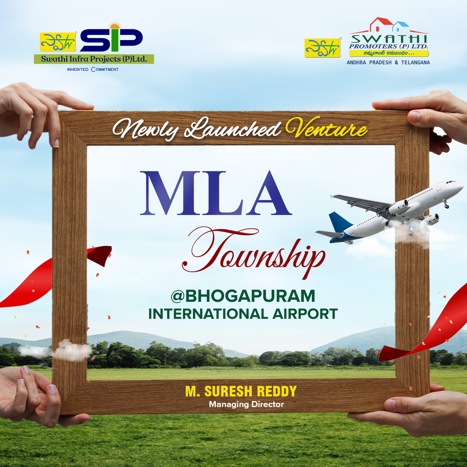 MLA Township — open plots at Bhogapuram