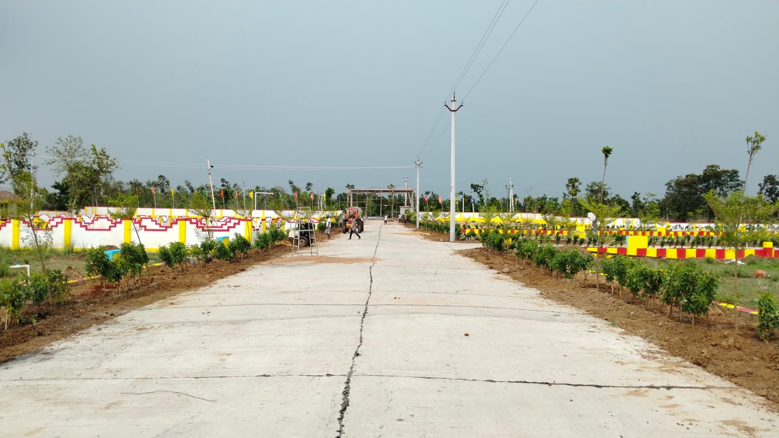MLA Township Nadipalli — wide internal roads