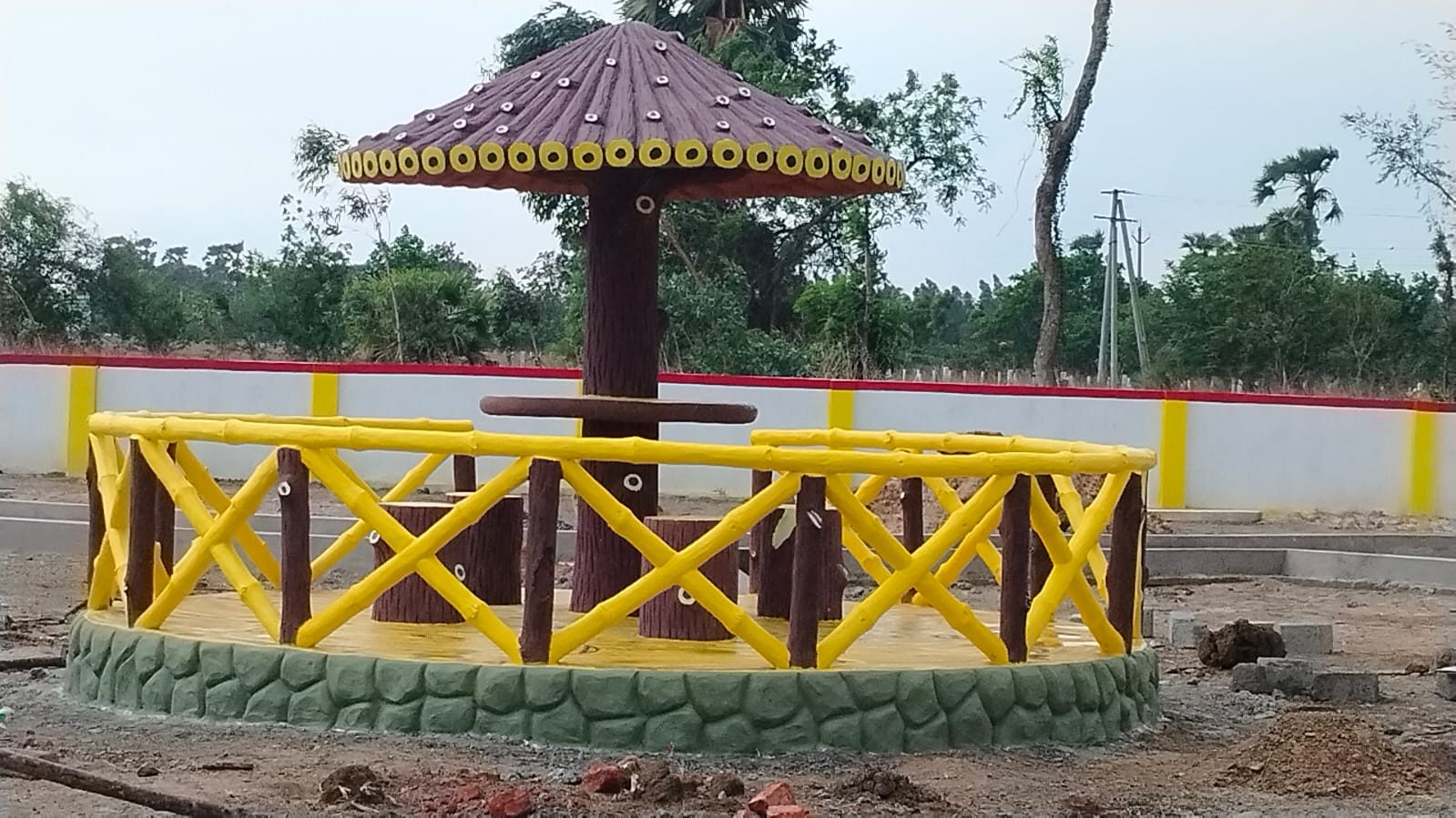 MLA Township Nadipalli — themed park gazebo